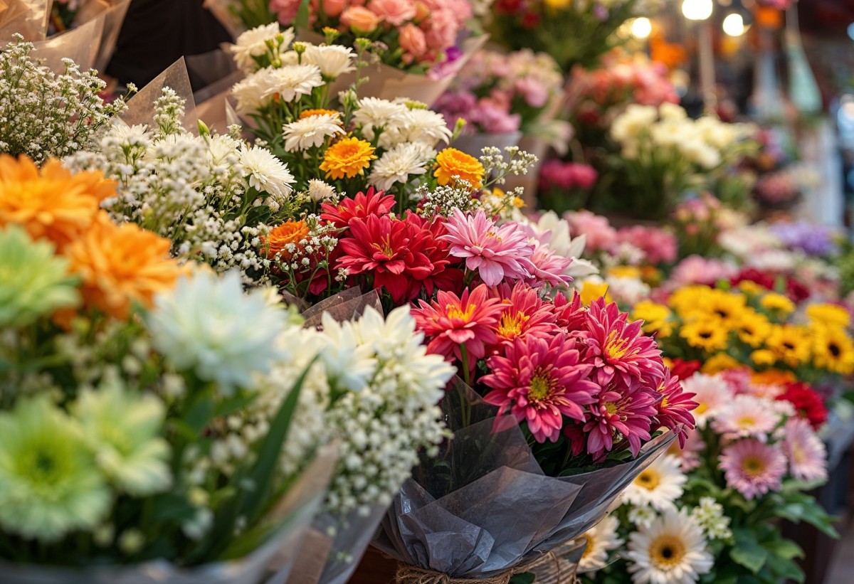 arranging bouquets by price