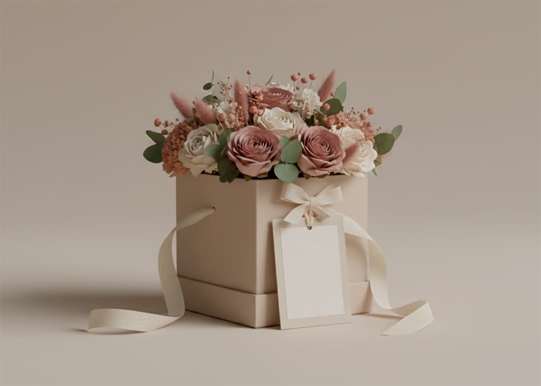 vergaderruimte met bloemen